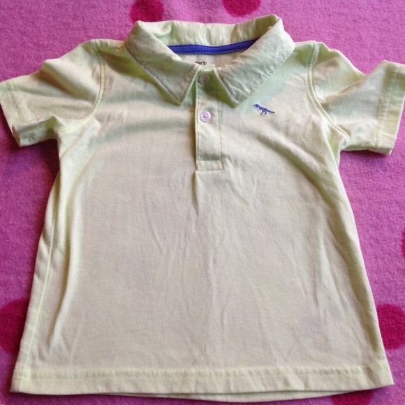 Carter's Other - Neon Green Boys polo